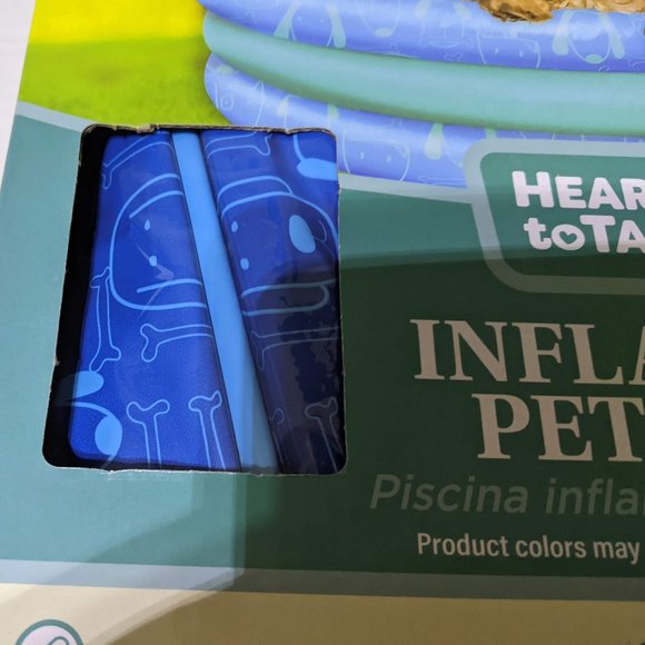 Heart to Tail Inflatable Dog Pool - Picture 2 of 6